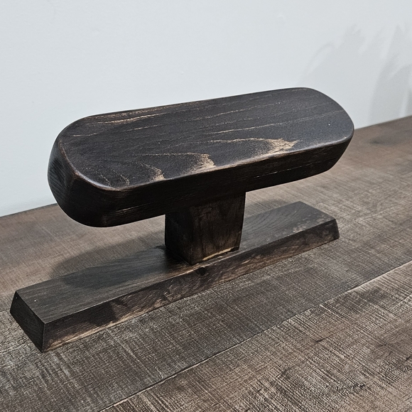 Simple Rustic Wood Watch Display Stand - Picture 4 of 4